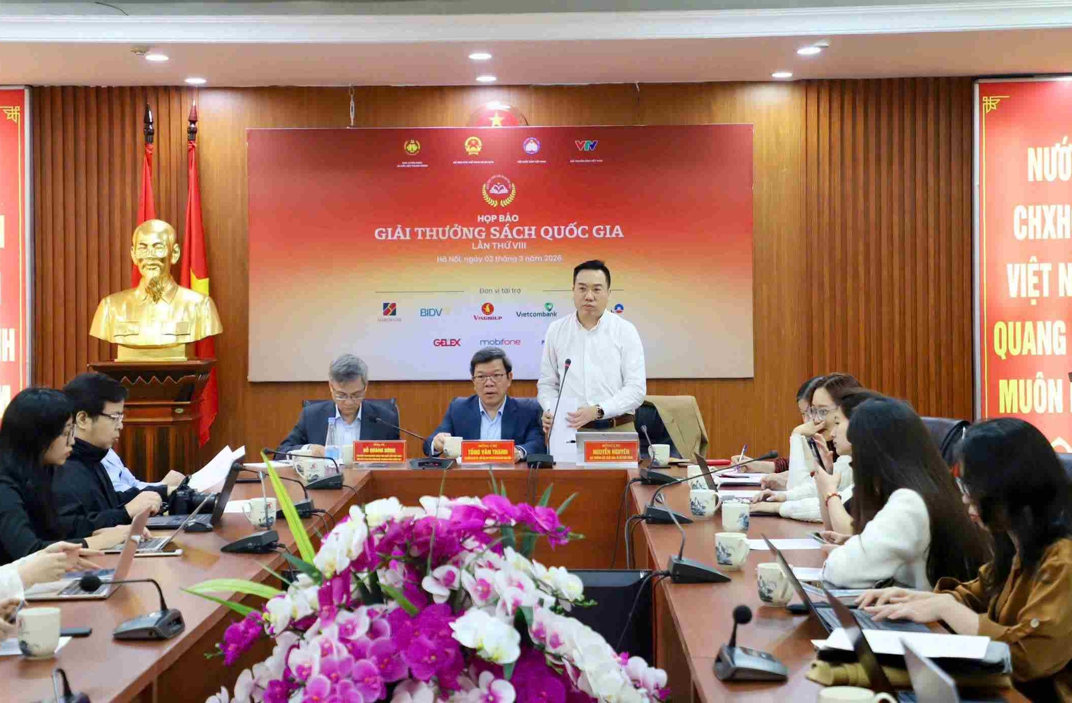 Giải thưởng Sách Quốc gia lần thứ VIII vinh danh 50 tác phẩm