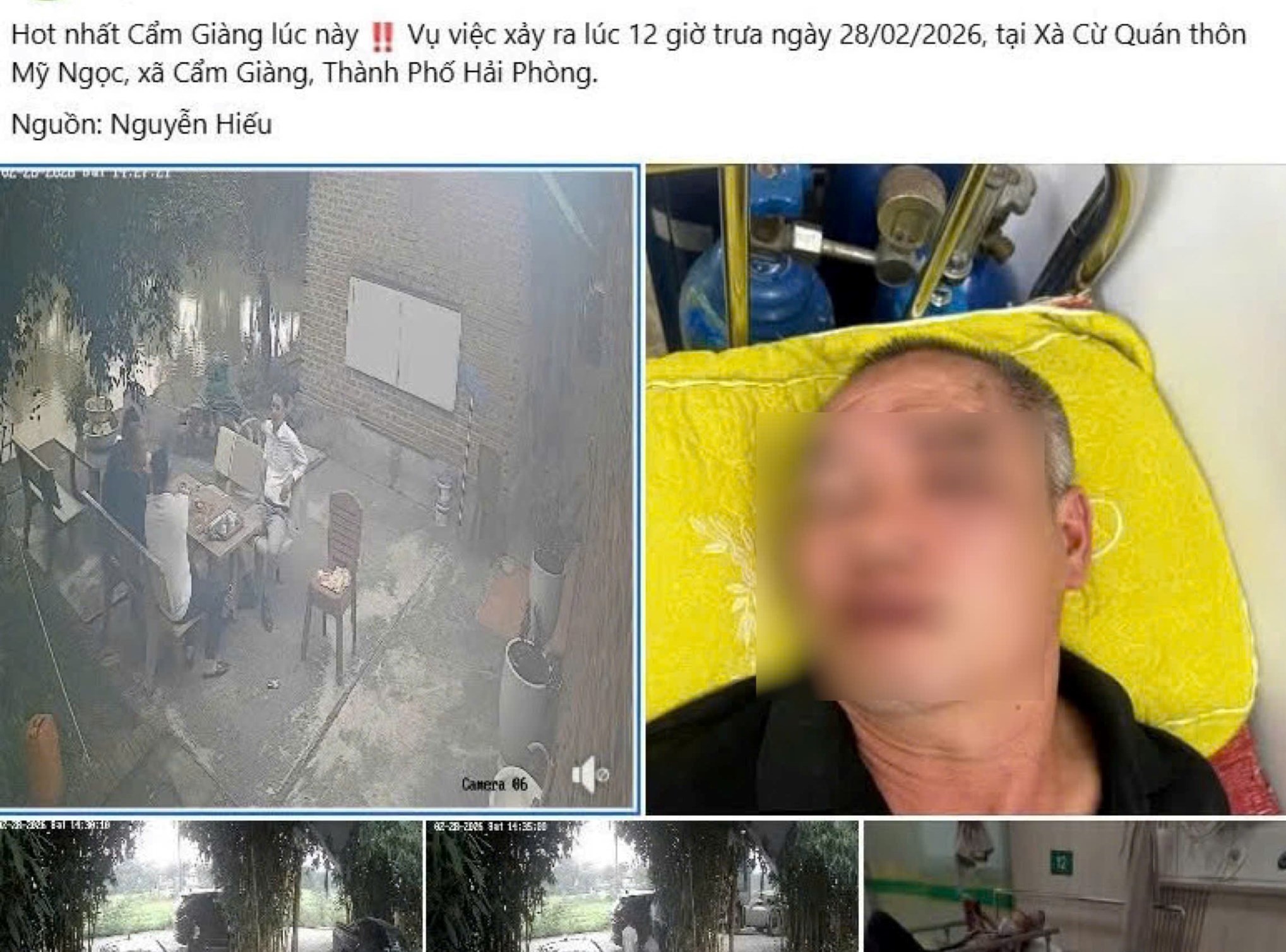 Mâu thuẫn lúc mời rượu, khách đánh vợ chồng chủ quán