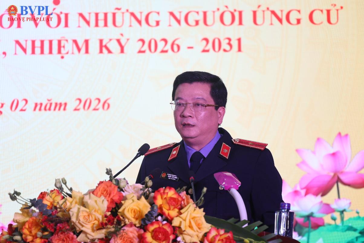 Viện trưởng VKSND tỉnh Thanh Hóa ứng cử Đại biểu Quốc hội khóa XVI, nhiệm kỳ 2026-2031