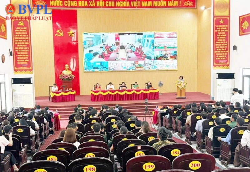 Viện trưởng VKSND tỉnh Thanh Hóa tiếp xúc cử tri, vận động bầu cử Đại biểu HĐND tỉnh