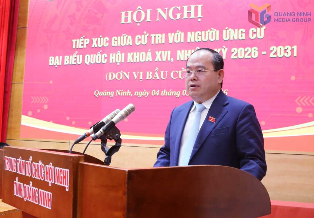 Tiếp xúc cử tri tại Quảng Ninh Nhiều đề xuất cho kinh tế biển và chuyển đổi xanh