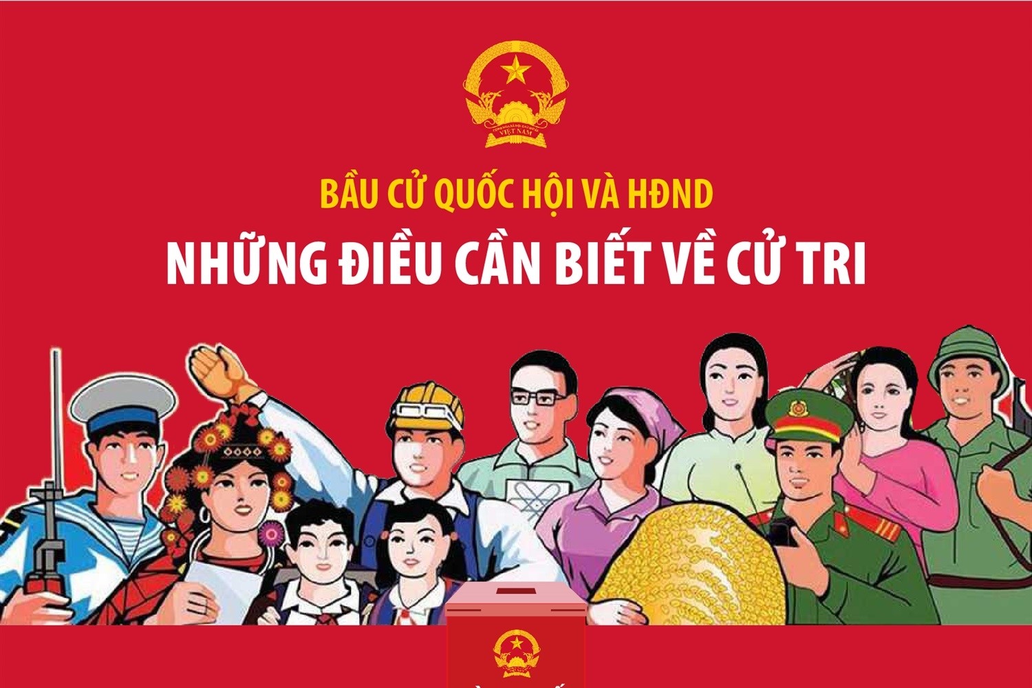 Bầu cử Quốc hội và HĐND Những điều cần biết về cử tri