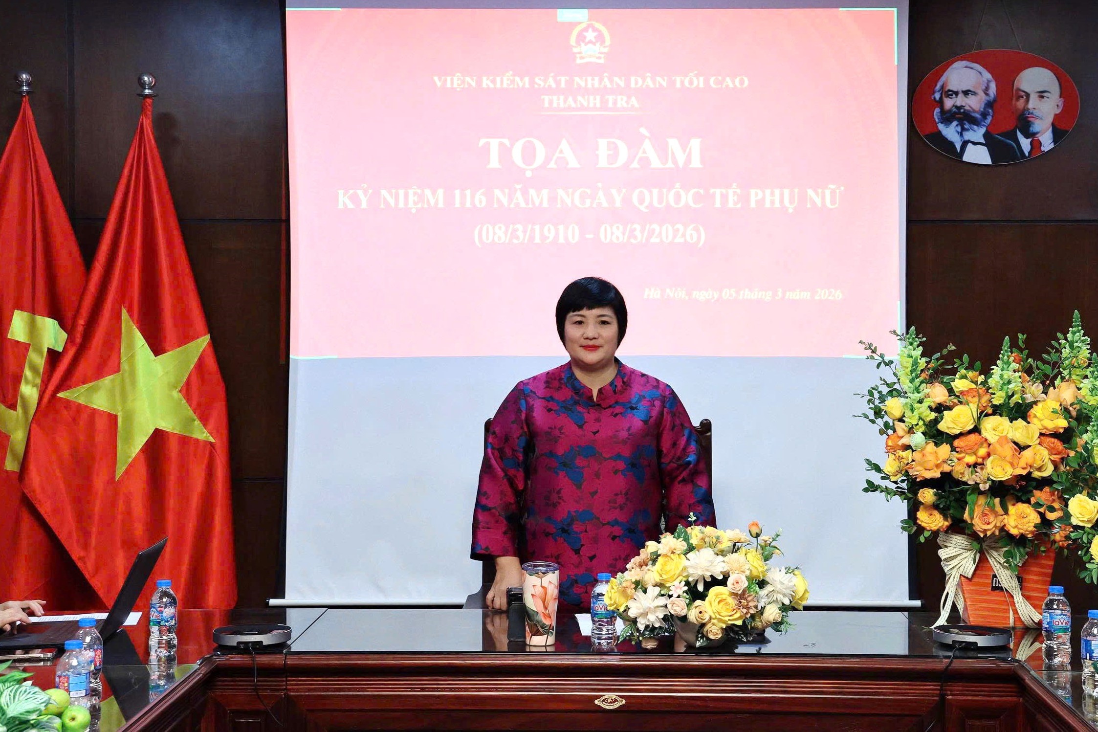 Thanh tra VKSND tối cao tọa đàm kỷ niệm 116 năm Ngày Quốc tế Phụ nữ