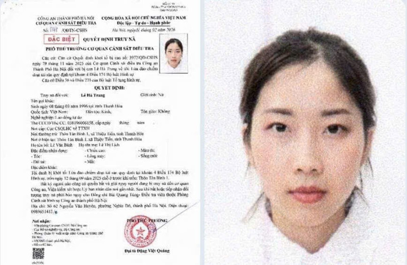 Truy nã đối tượng trong đường dây lừa đảo qua sàn chứng khoán online