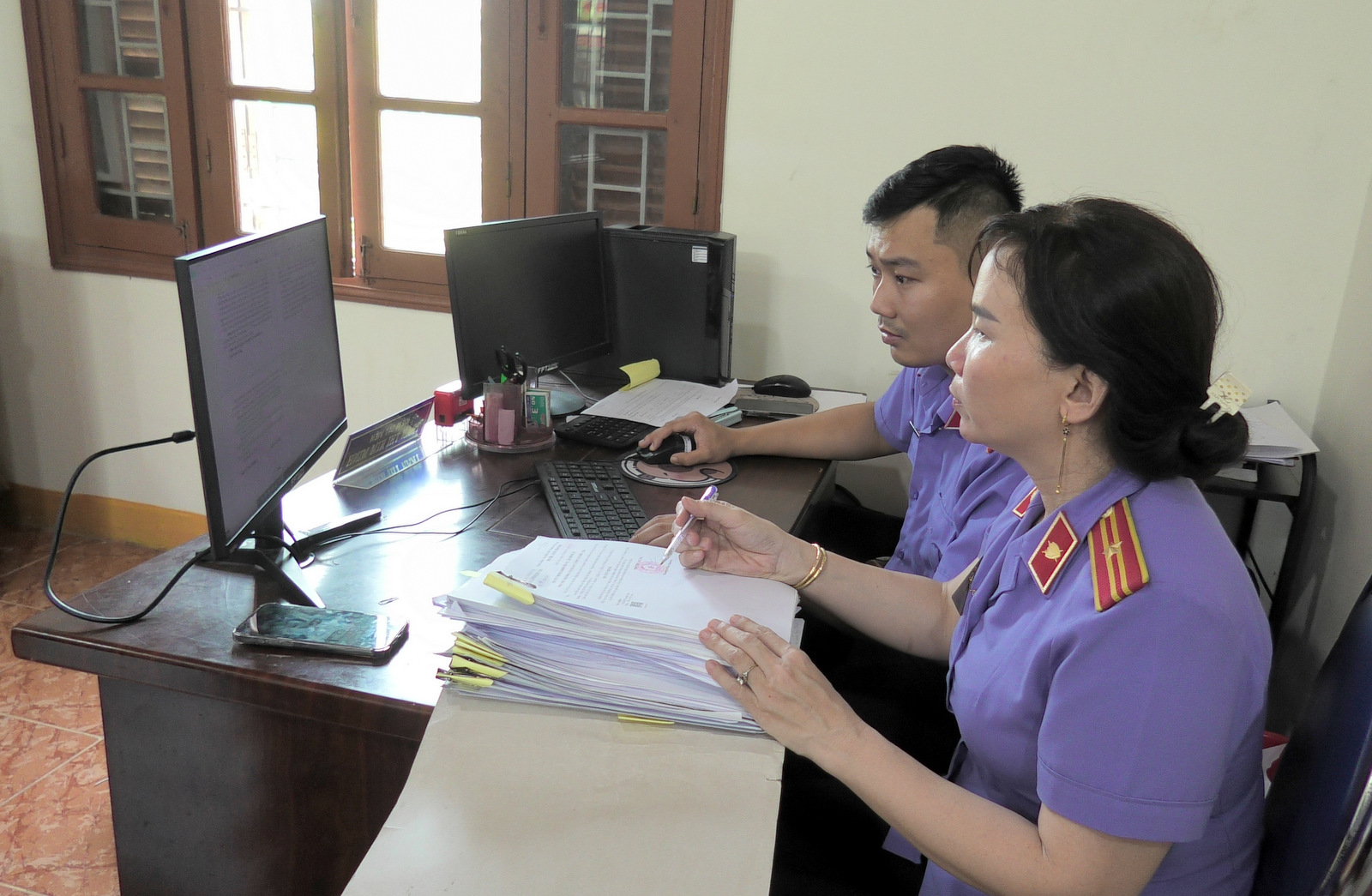 VKSND khu vực 15, Đắk Lắk đẩy mạnh “Chiến dịch thần tốc” nhập dữ liệu quản lý án hình sự