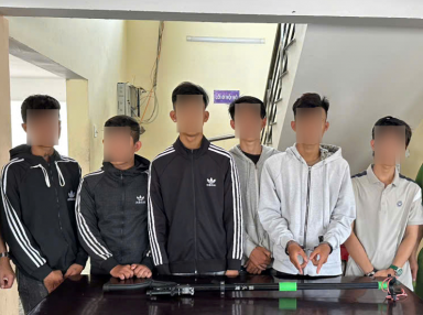 Ngăn chặn kịp thời nhóm thanh niên mang hung khí hẹn nhau “giải quyết mâu thuẫn”