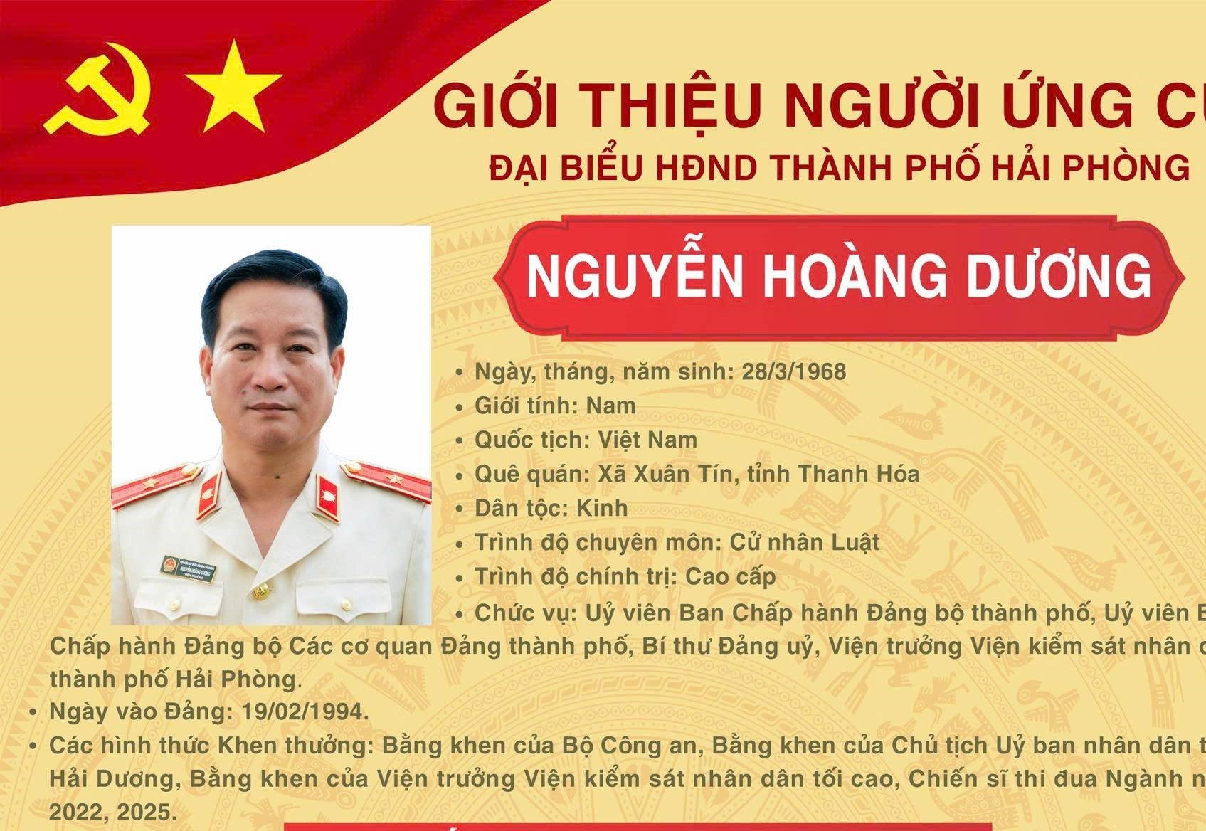 Viện trưởng VKSND TP Hải Phòng Gắn trách nhiệm đại biểu với quyền lợi cử tri