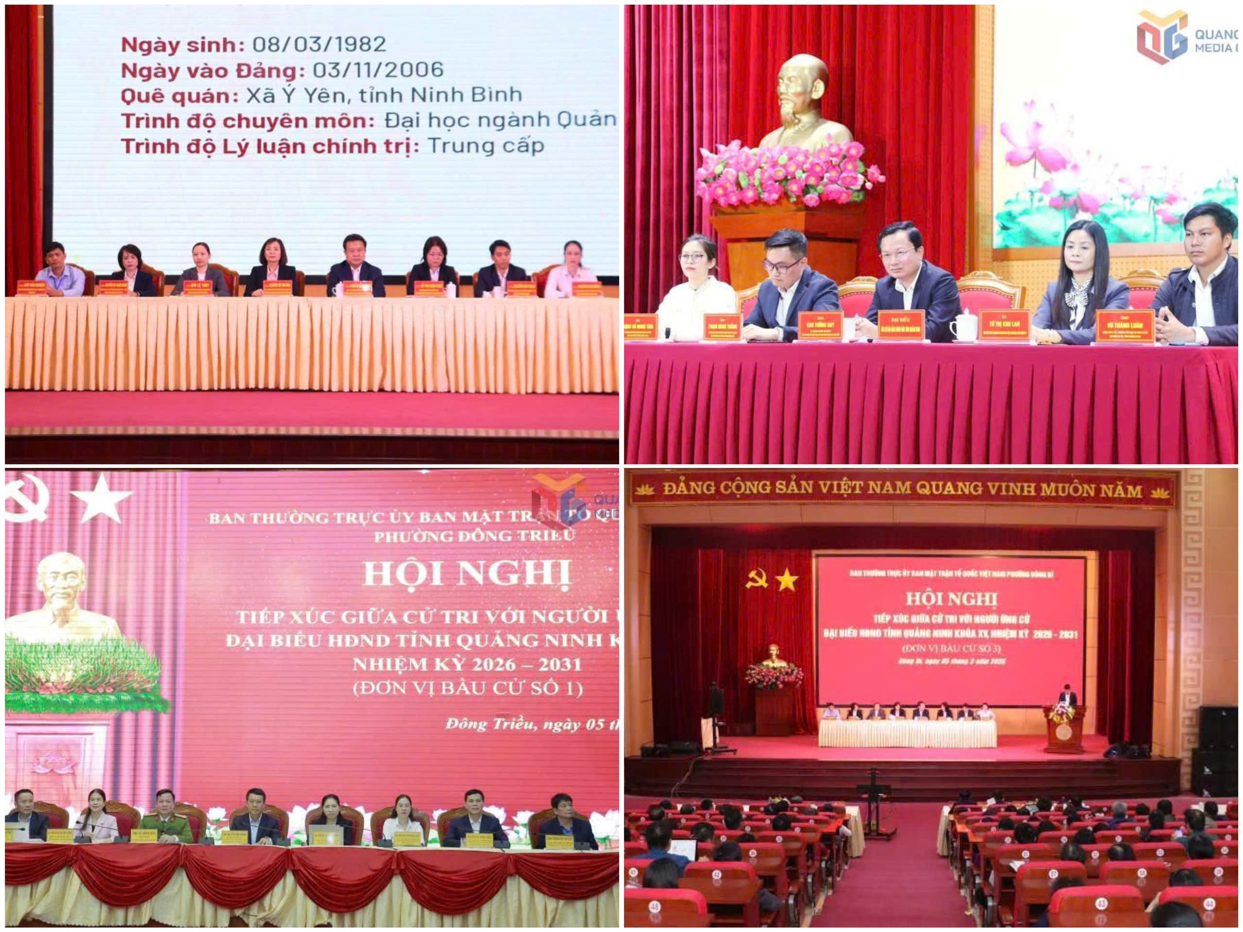 Ứng cử viên ĐBQH, HĐND tỉnh Quảng Ninh tăng cường tiếp xúc cử tri trước ngày bầu cử