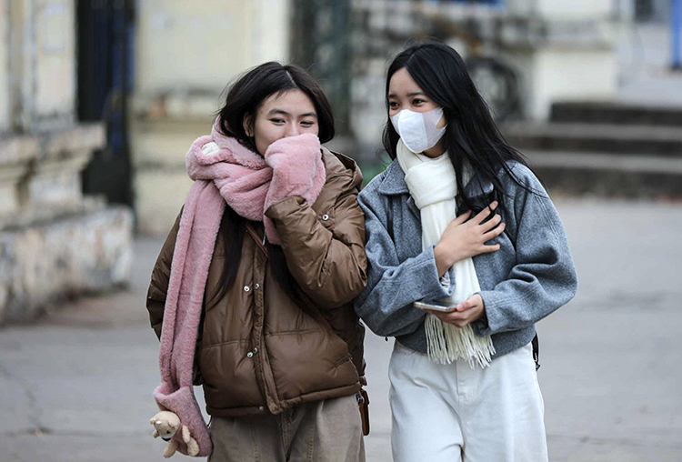 Không khí lạnh tăng cường, Bắc Bộ chuyển rét từ đêm mai