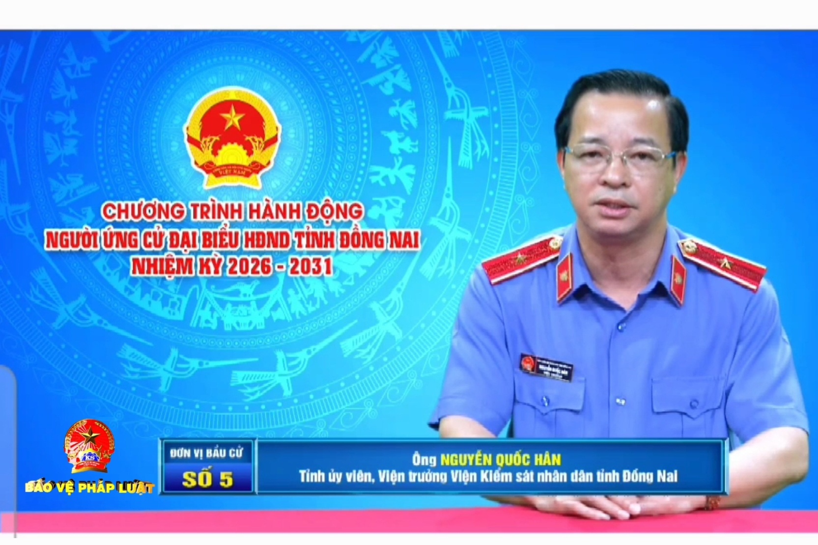 Chương trình hành động của Viện trưởng VKSND tỉnh Đồng Nai