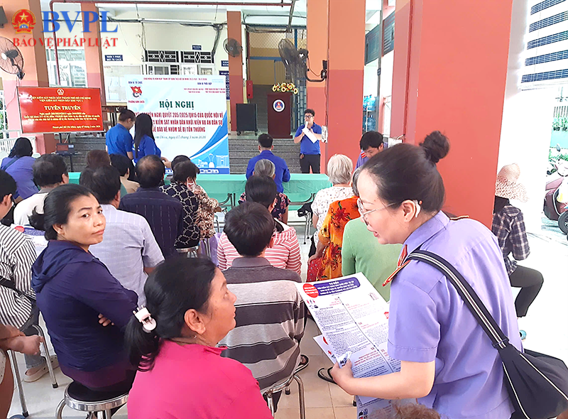 VKSND Khu vực 1 TP Hồ Chí Minh đẩy mạnh tuyên truyền Nghị quyết số 205 2025 QH15