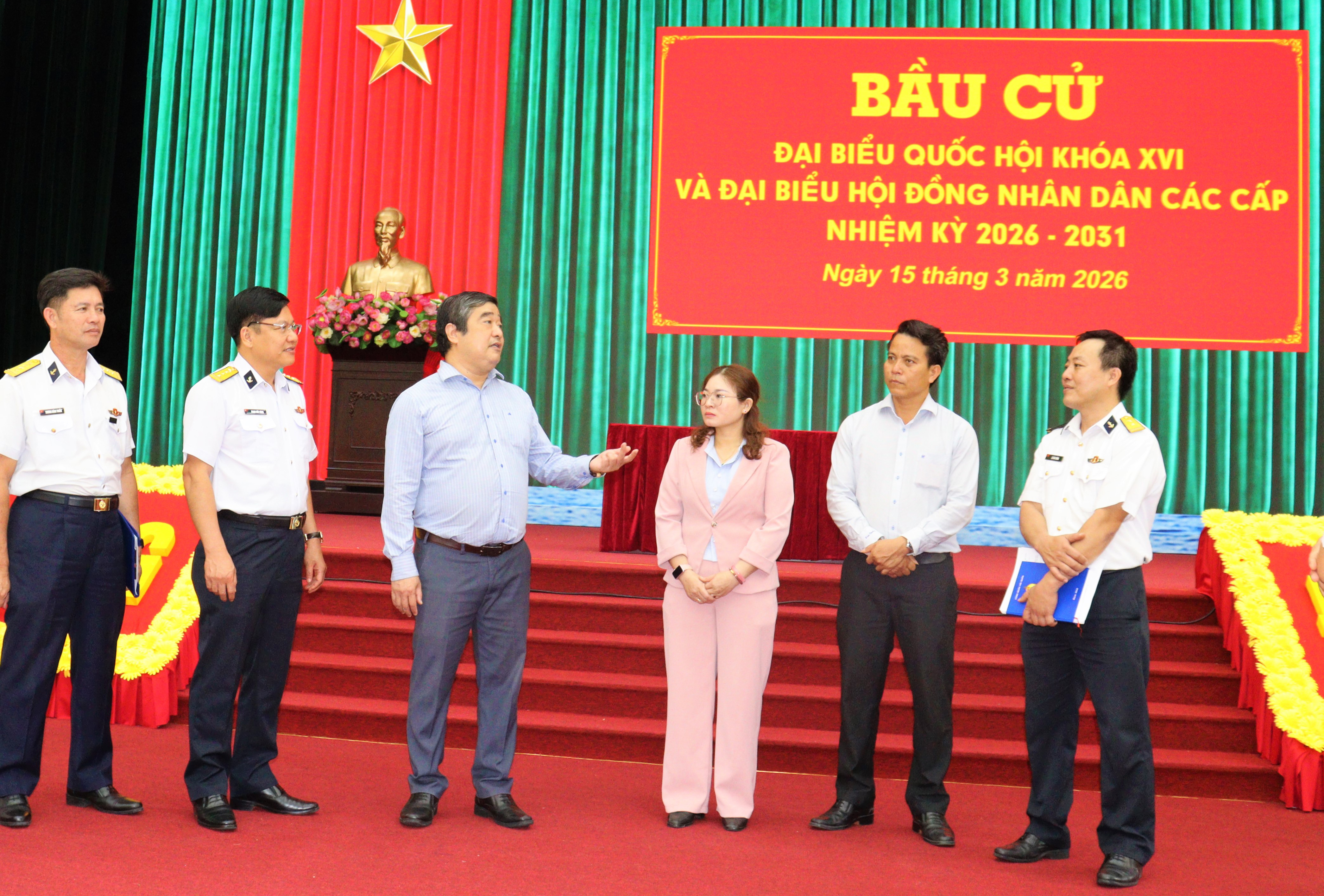 Điểm bầu cử số 39, Học viện Hải quân sẵn sàng phục vụ hơn 2 000 cử tri bỏ phiếu