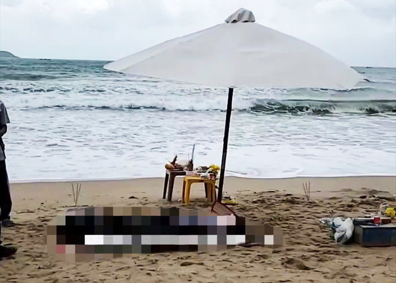 Tìm thấy nam thanh niên mất tích khi tắm biển