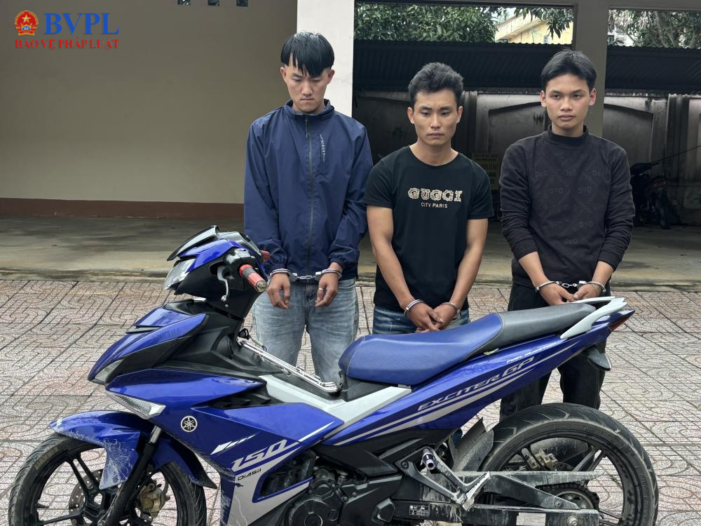 Bắt nhanh 3 đối tượng cướp giật sau 5 giờ gây án