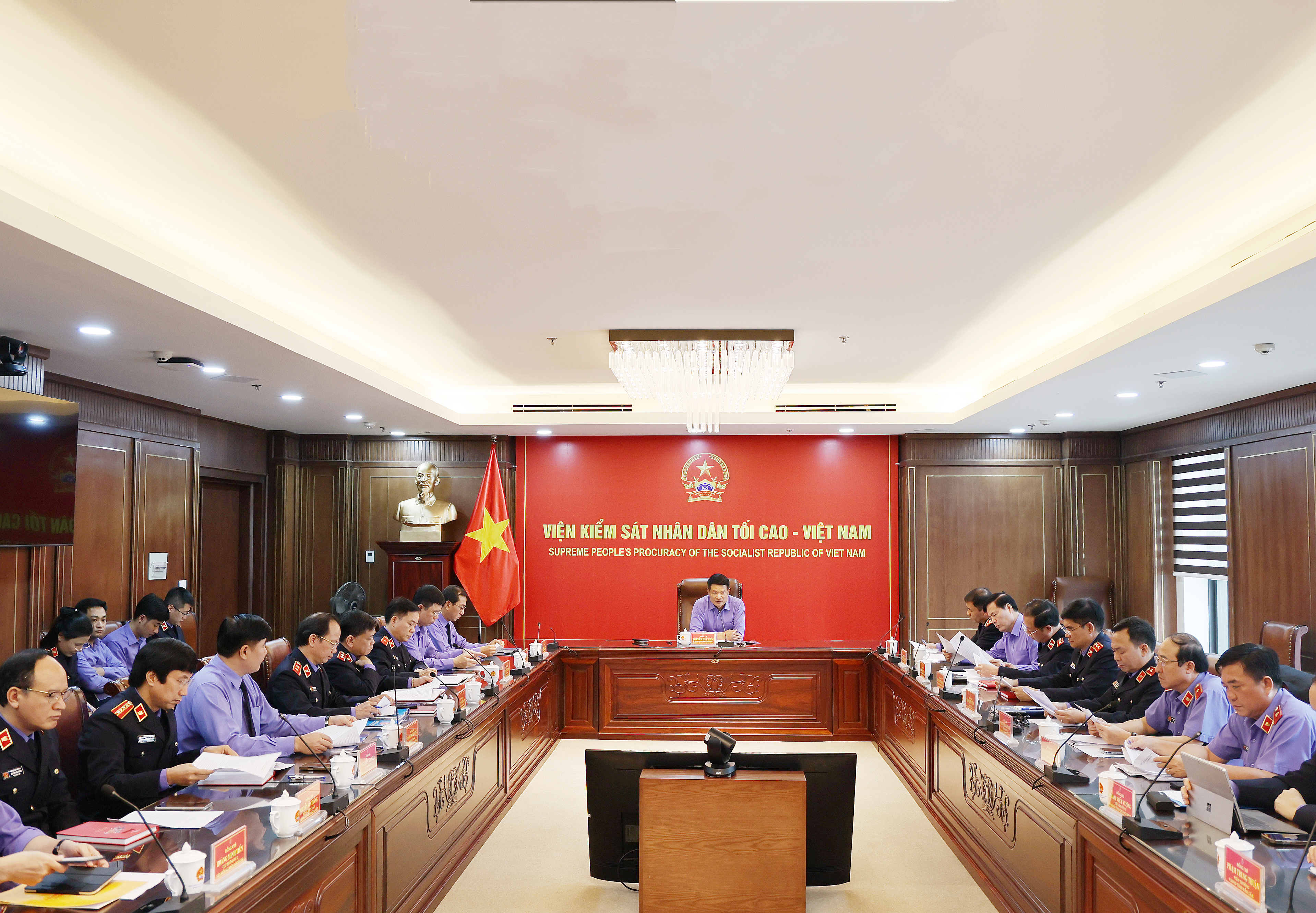 Xác định việc triển khai thực hiện Nghị quyết số 205 là nhiệm vụ trọng tâm, đột phá, chiến lược của ngành Kiểm sát nhân dân