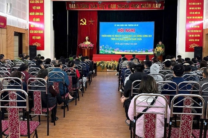 VKSND khu vực 5 – Hà Nội phối hợp tổ chức hoạt động lao động công ích đối với người đang chấp hành án