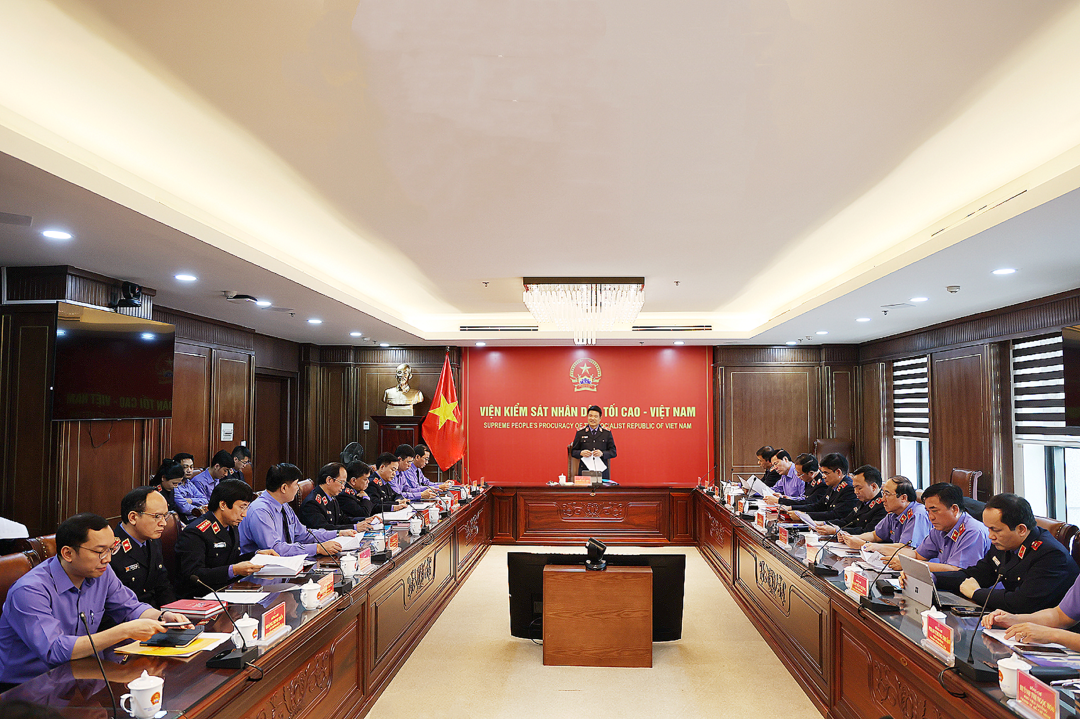 Xác định việc triển khai thực hiện Nghị quyết số 205 là nhiệm vụ trọng tâm, đột phá, chiến lược của ngành Kiểm sát nhân dân