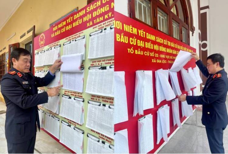 VKSND khu vực 11 - Hải Phòng Tăng cường kiểm sát hoạt động tư pháp phục vụ công tác bầu cử Quốc hội