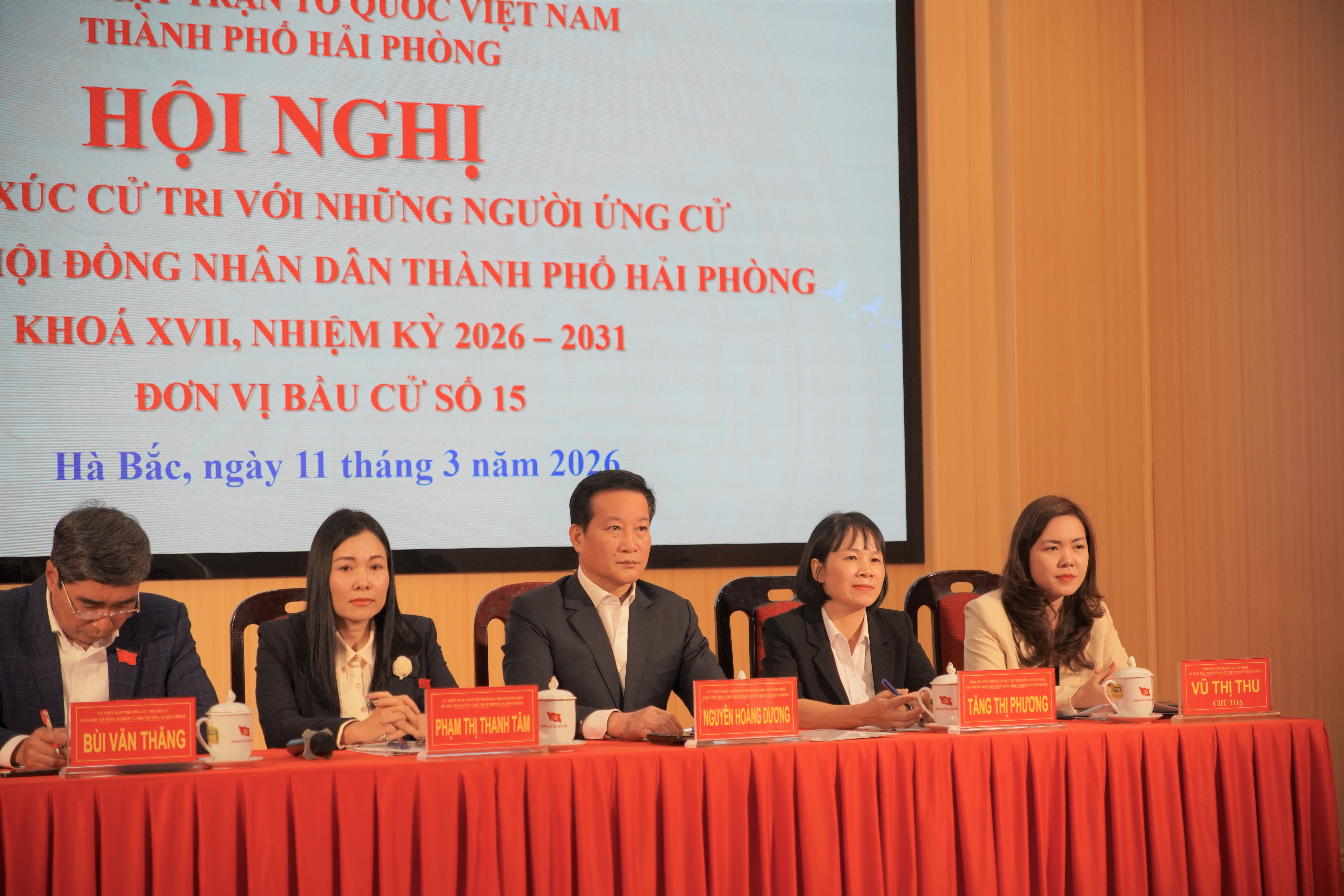 Hải Phòng hoàn thành tiếp xúc cử tri với ứng cử viên ĐBQH và HĐND thành phố