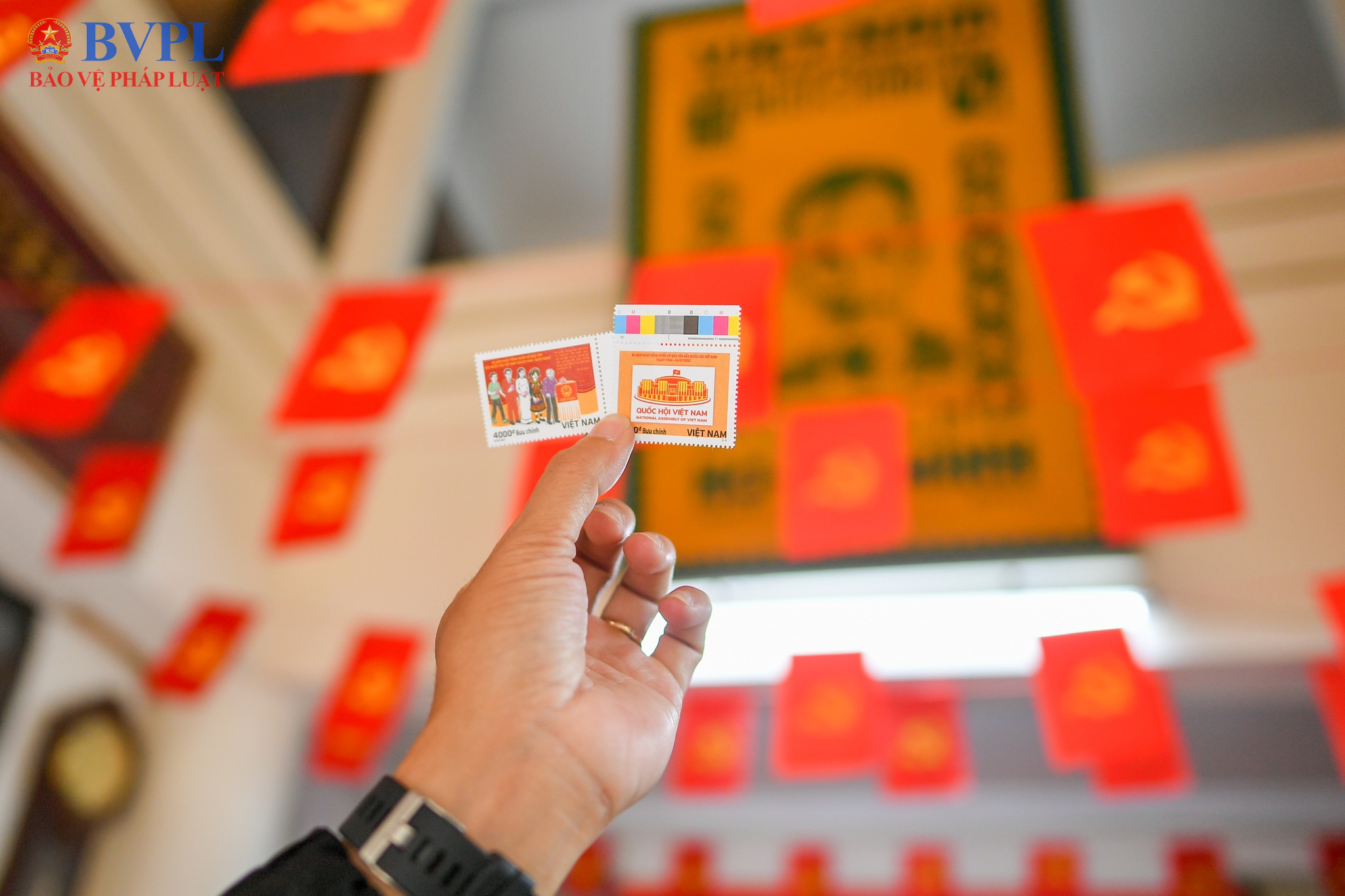 Dấu ấn Ngày bầu cử Quốc hội Việt Nam qua các bộ tem bưu chính