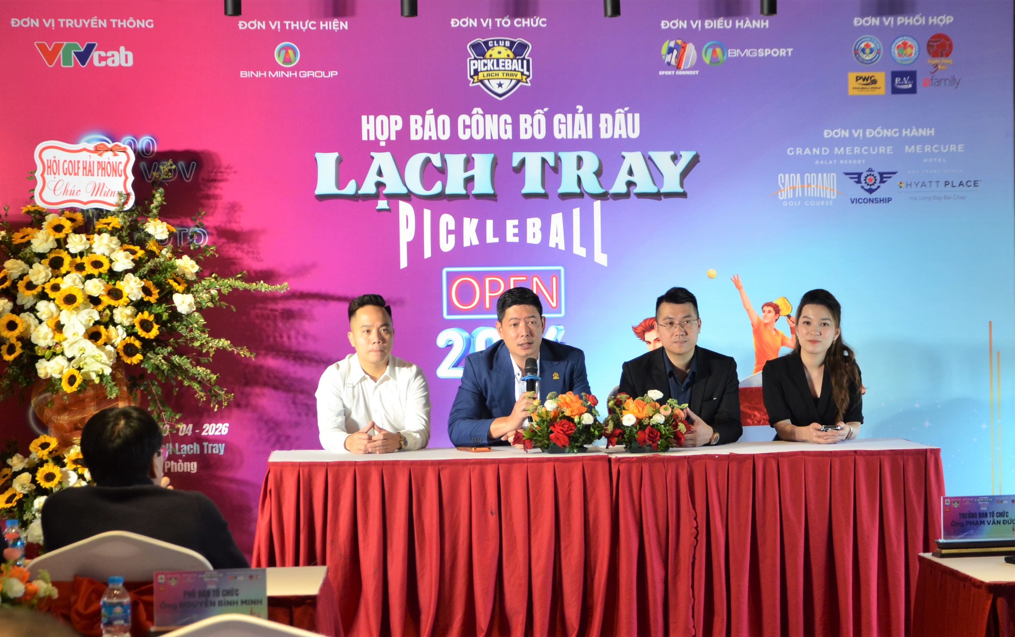 Lạch Tray Pickleball Open 2026 hướng tới “Lễ hội Pickleball” quy mô lớn tại Hải Phòng