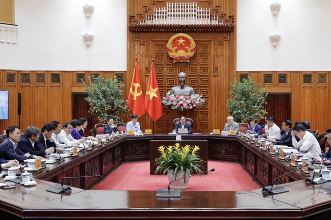 Thường trực Chính phủ làm việc với Hà Nội về Quy hoạch tổng thể Thủ đô Hà Nội tầm nhìn 100 năm