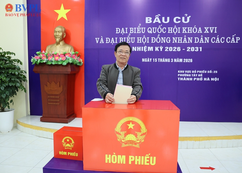 Đã có nơi hoàn thành công tác bỏ phiếu bầu cử với tỷ lệ 100 cử tri đi bầu