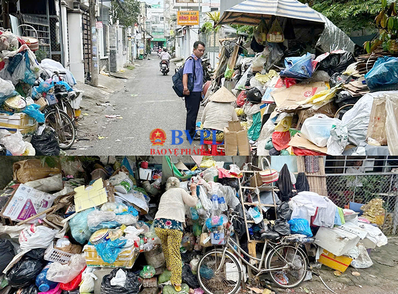 Phường An Bình phản hồi kiến nghị của VKSND Khu vực 1 TP Cần Thơ về rác thải tại khu tái định cư