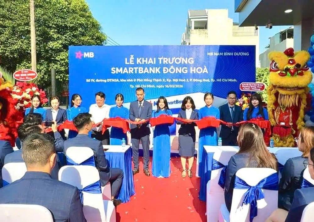 Khai trương SmartBank Đông Hòa – Chi nhánh Nam Bình Dương