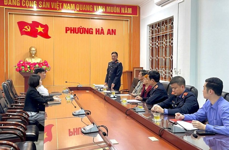 VKSND khu vực 2 - Quảng Ninh phối hợp tuyên truyền Nghị quyết 205 của Quốc hội