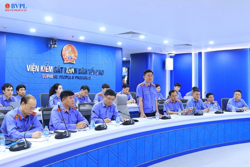 Họp Ban Chỉ đạo xây dựng nền tảng Quản lý án hình sự ngành Kiểm sát nhân dân