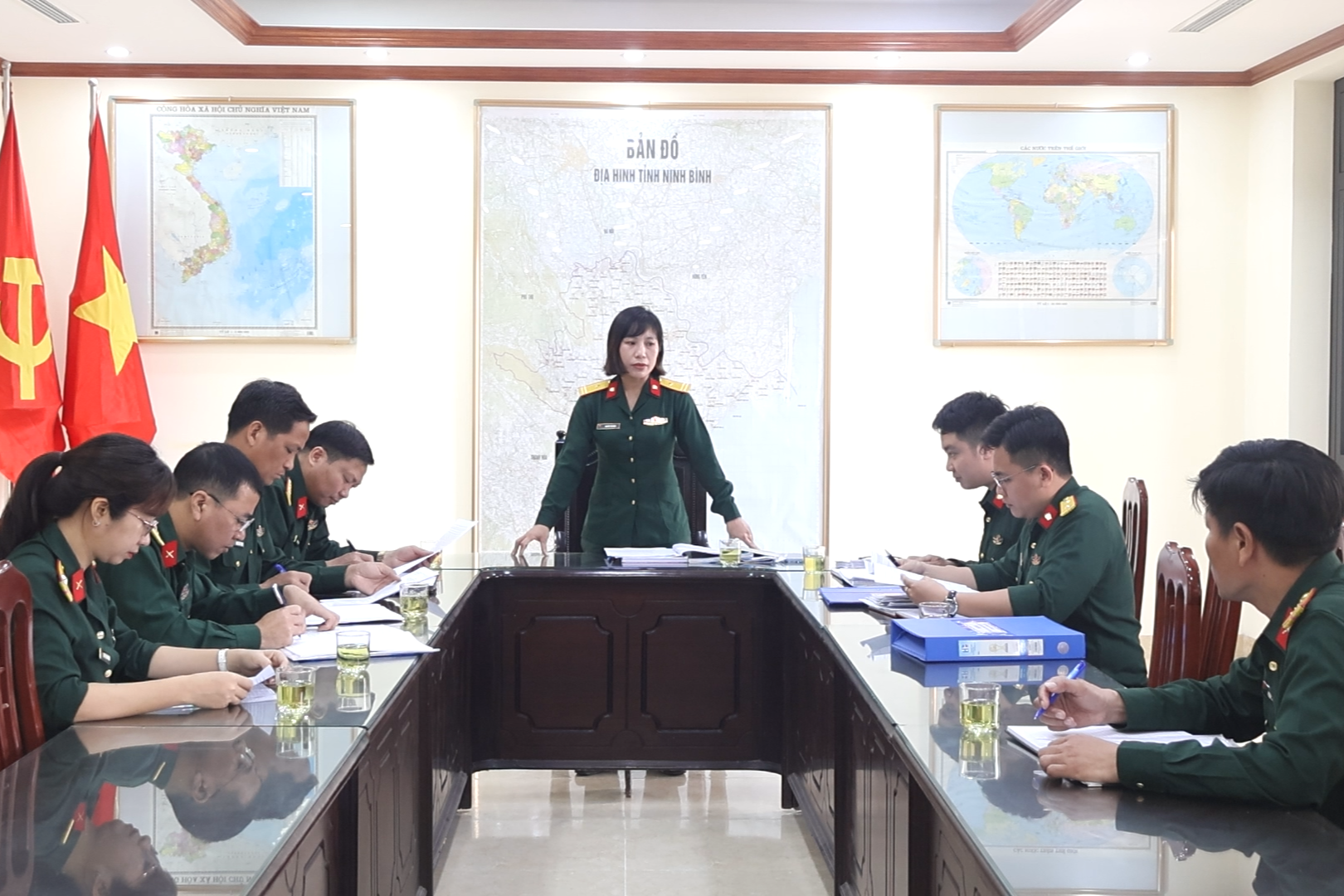 Viện kiểm sát quân sự khu vực 32 trực tiếp kiểm sát việc thi hành án treo