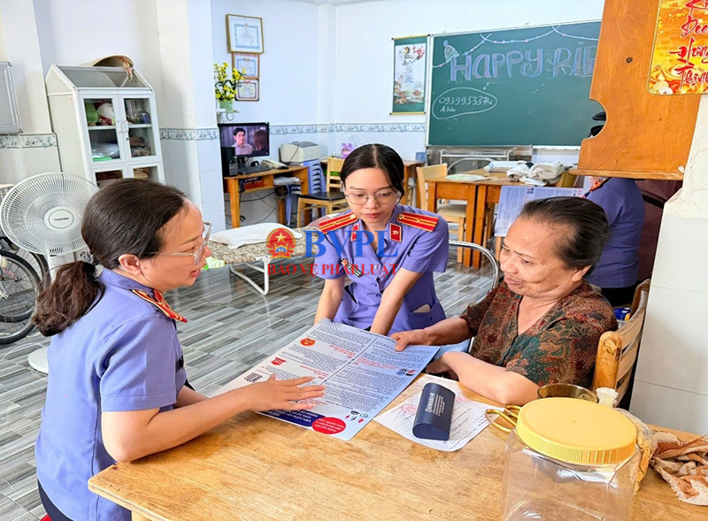 VKSND Khu vực 1 TP Hồ Chí Minh tiếp tục tuyên truyền về Nghị quyết 205