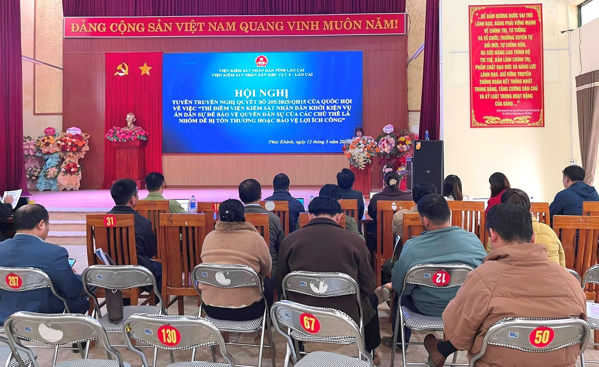 VKSND khu vực 8 - Lào Cai đưa Nghị quyết 205 của Quốc hội vào cuộc sống