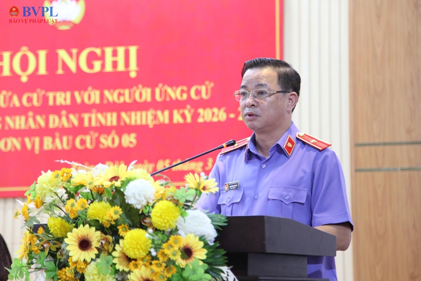 Viện trưởng VKSND tỉnh Đồng Nai trúng cử Đại biểu HĐND tỉnh nhiệm kỳ 2026-2031