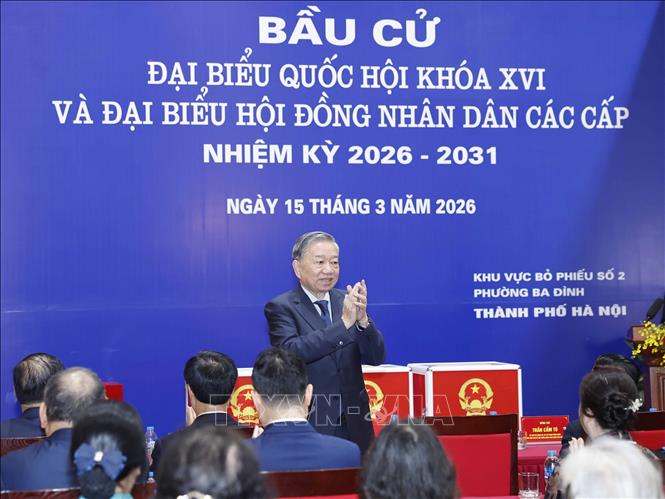 Bài viết của Tổng Bí thư Tô Lâm Ngày hội non sông và trọng trách trước Nhân dân