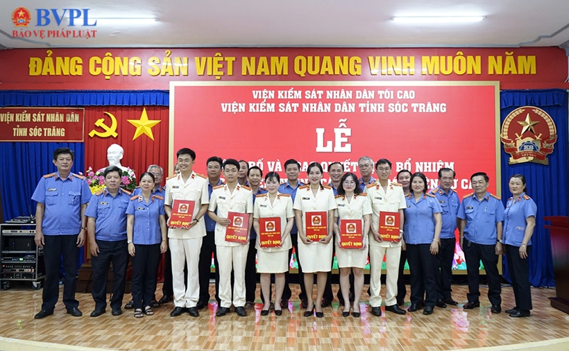 258 người trúng tuyển Kiểm sát viên sơ cấp năm 2025