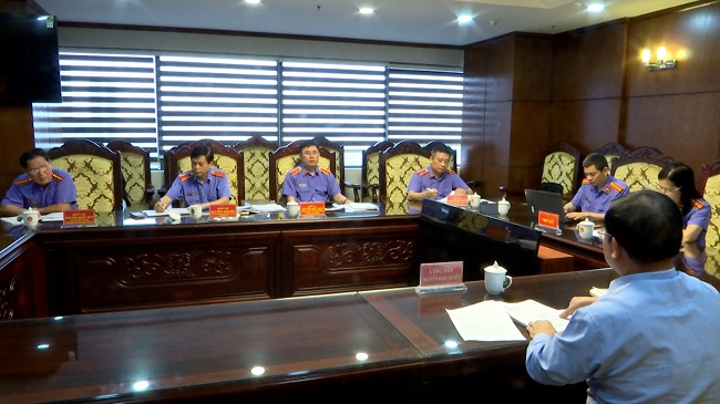 Lãnh đạo Viện kiểm sát nhân dân tối cao tiếp công dân