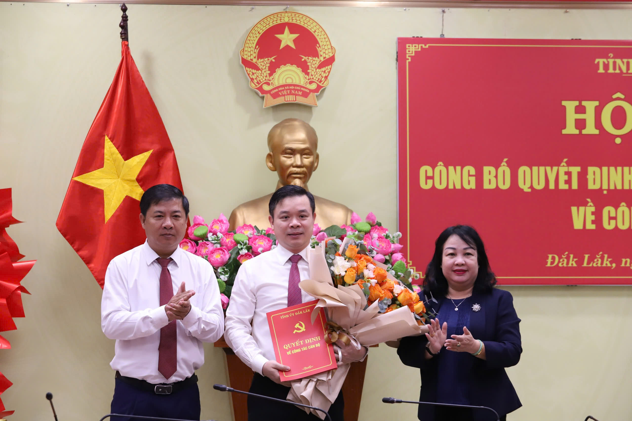 Ông Đỗ Hữu Huy được chỉ định giữ chức Bí thư Đảng ủy UBND tỉnh Đắk Lắk