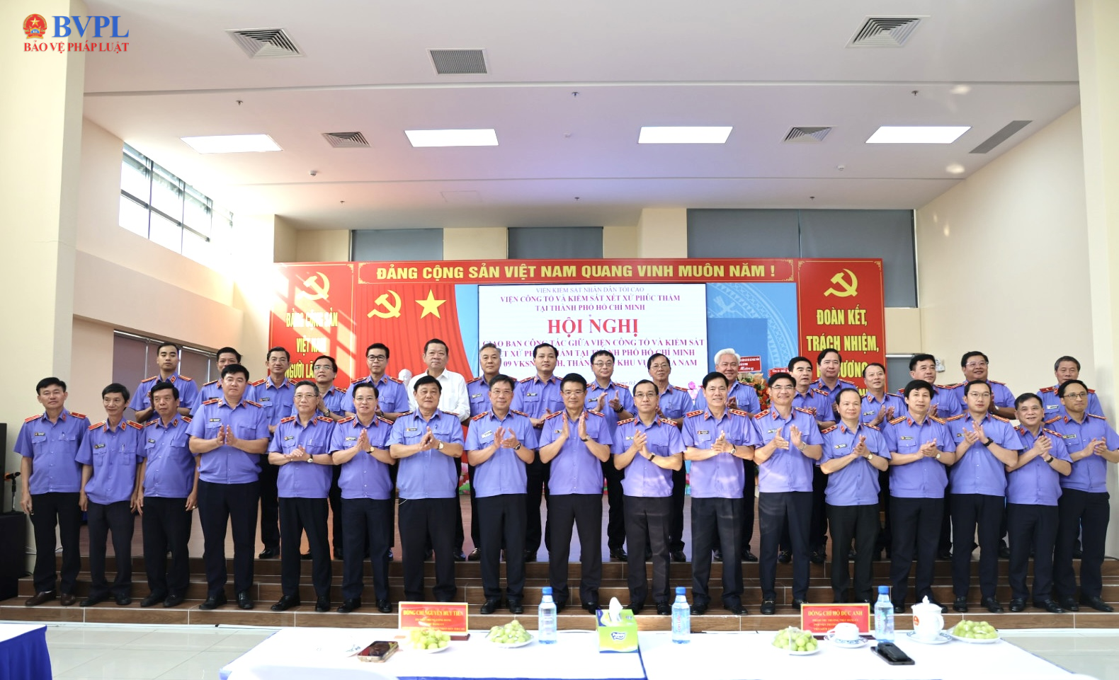 Viện trưởng Nguyễn Huy Tiến chỉ đạo Hội nghị giao ban công tác giữa Viện Phúc thẩm 3 và 9 VKSND tỉnh, TP khu vực phía Nam