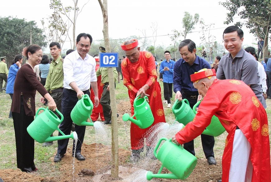 Ngày hội “Người cao tuổi hưởng ứng phát động trồng cây, đời đời nhớ ơn Bác Hồ năm 2026”