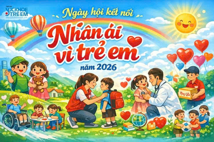 Sắp diễn ra Ngày hội kết nối Nhân ái vì trẻ em năm 2026 tại Hà Nội