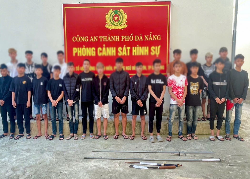 Tạm giữ nhiều thanh, thiếu niên hẹn nhau hỗn chiến lúc rạng sáng