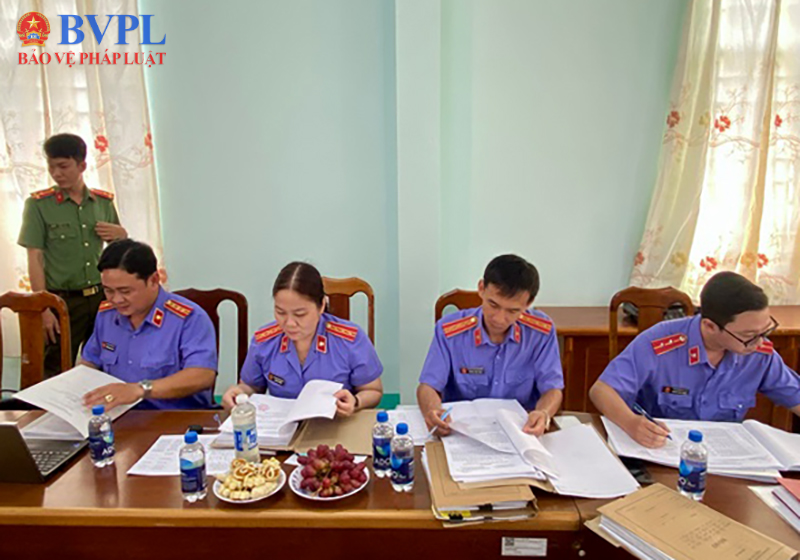 VKSND tỉnh Cà Mau trực tiếp kiểm sát công tác giải quyết nguồn tin về tội phạm