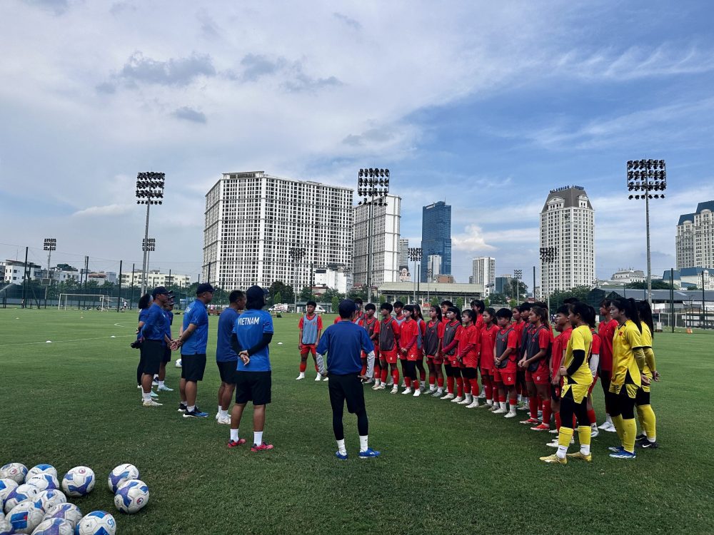 Đội tuyển U17 nữ Việt Nam chuẩn bị tham dự Vòng chung kết U17 nữ châu Á 2026