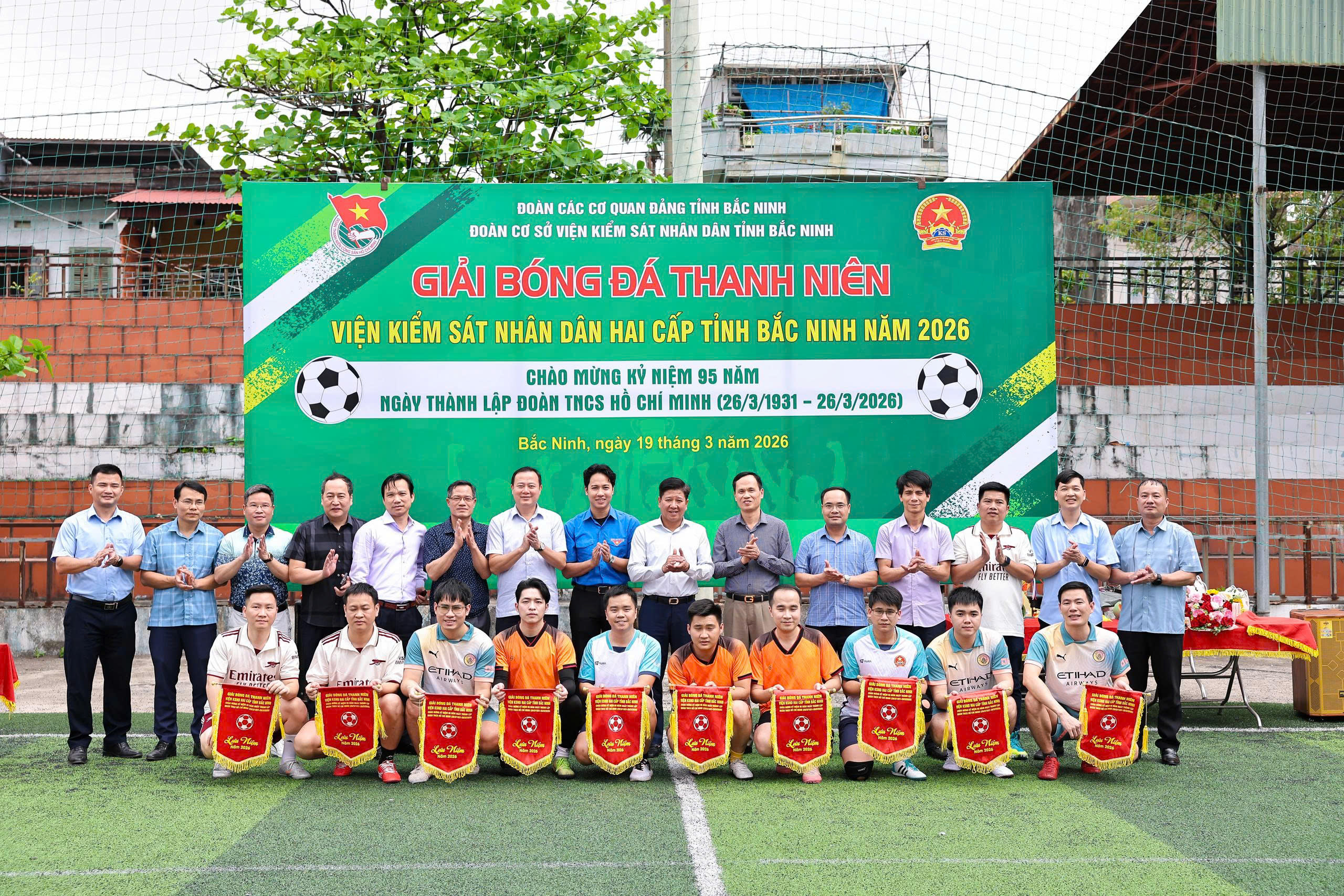 Giải bóng đá thanh niên VKSND hai cấp tỉnh Bắc Ninh