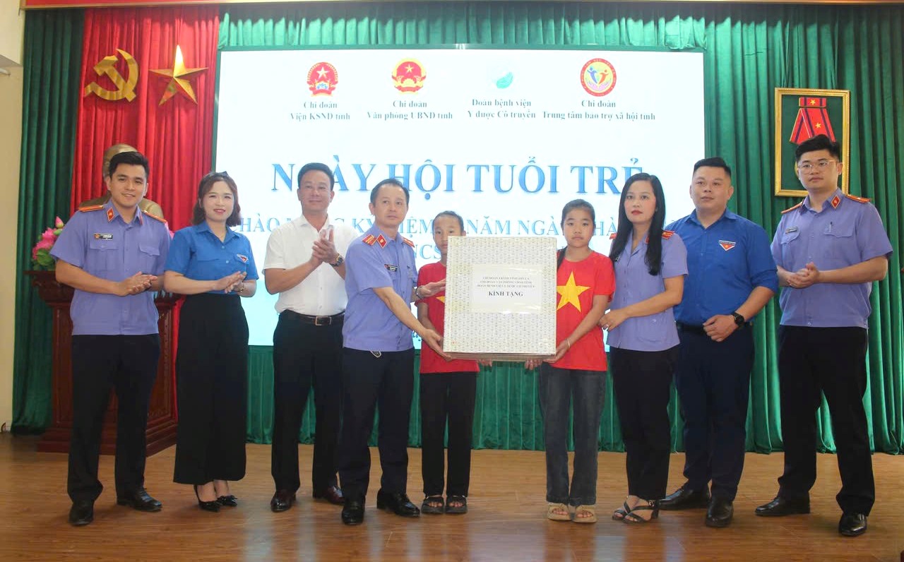 Tuổi trẻ VKSND tỉnh Sơn La xung kích vì cộng đồng qua chương trình “Ngày hội tuổi trẻ”