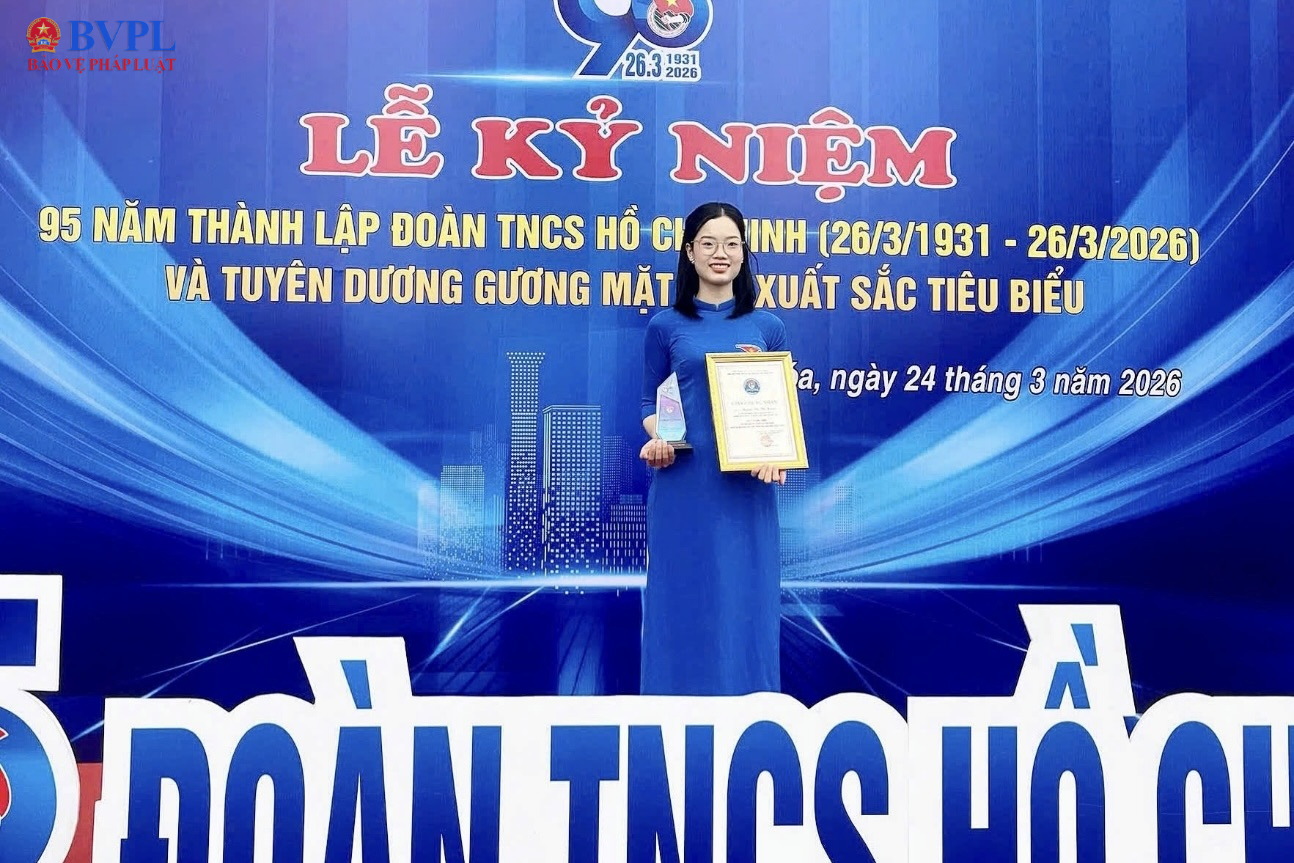 Gương mặt trẻ xuất sắc tiêu biểu của Chi đoàn VKSND tỉnh Thanh Hóa