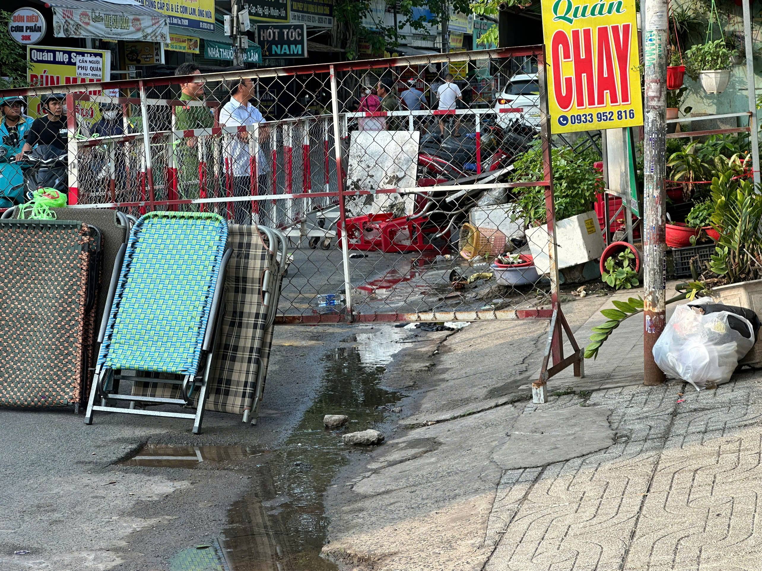 Cháy quán cơm chay ở TP Hồ Chí Minh, hai mẹ con tử vong