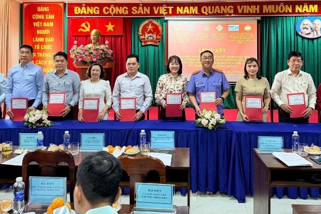 VKSND Khu vực 1, TP Hồ Chí Minh ký kết Quy chế phối hợp thực hiện Nghị quyết 205 của Quốc hội